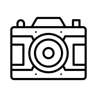 DSR Kamera Vektör Simgesi Tasarımı