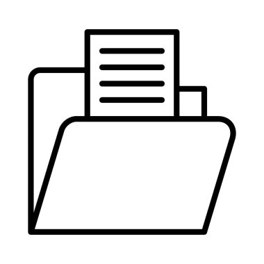 Klasör vektör simgesi tasarım