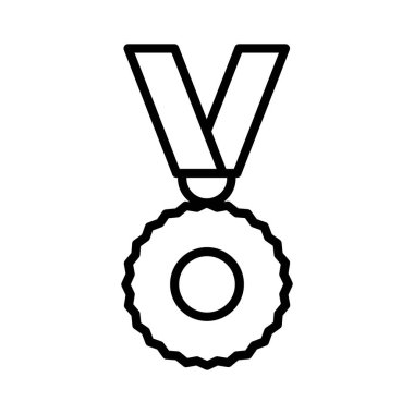 Madalya vektör simgesi tasarım