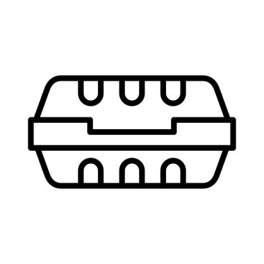 Lunch Box Vector Icon Design