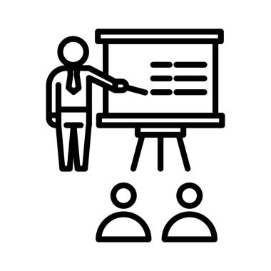 Sınıf Vektör Simgesi Tasarımı