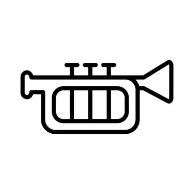 Trumpet Vector Icon Design