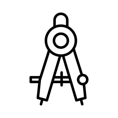 Protractor Vector Icon Design