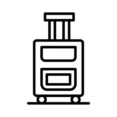 Luggage Vector Icon Design