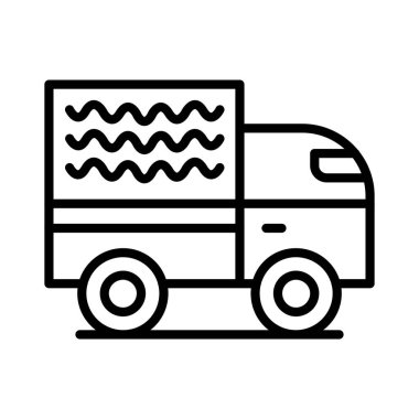 Van Vector Icon Design