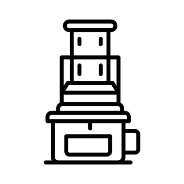 Uçak Vektörü Simgesi Tasarımı