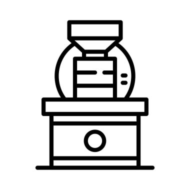 Roaster Vektör Simgesi Tasarımı