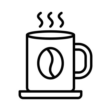 Coffee Mug Vector Icon Design