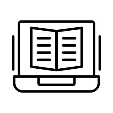 Elearning Vector Icon Design