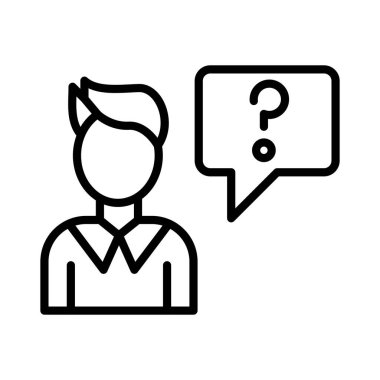 Question Vector Icon Design