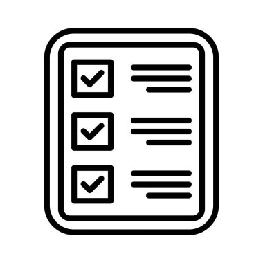 Exam Vector Icon Design