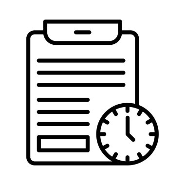 Exam Vector Icon Design