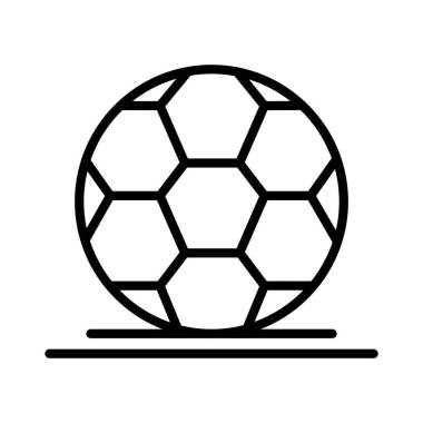 Futbol Vektörü Simgesi Tasarımı