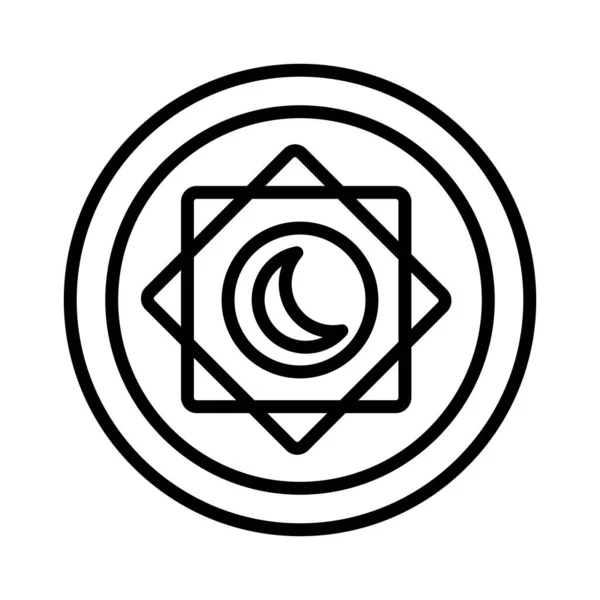 Rub Hizb Vector Icon Design — стоковый вектор