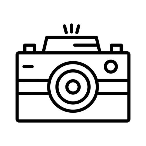 Дизайн Векторной Иконки Камеры — стоковый вектор