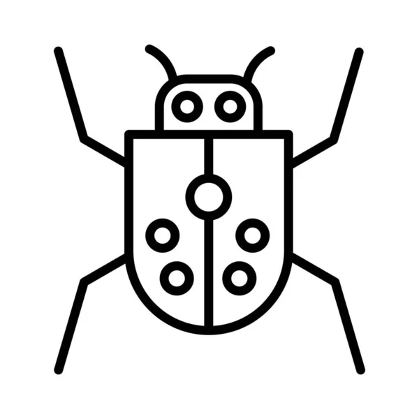 Σχεδιασμός Εικονιδίων Bug Vector — Διανυσματικό Αρχείο