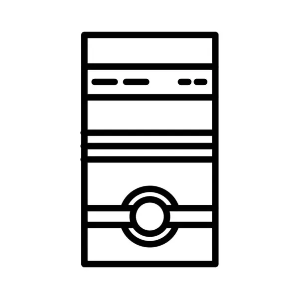 Cpu Vector Icon Design — ストックベクタ