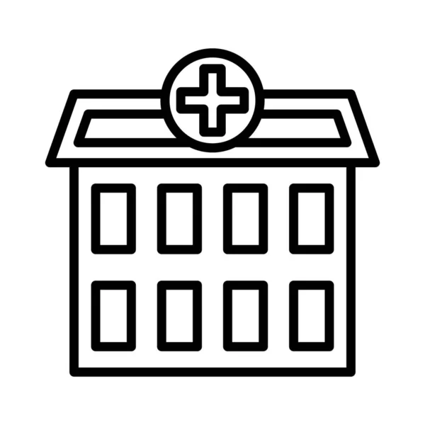 Clinic Vector Icon Design — Stock Vector