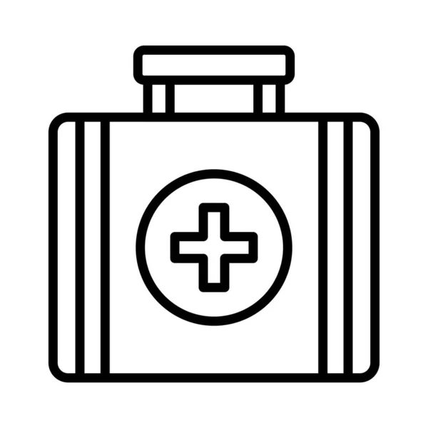 Medical Kit Vector Icon Design — Stock Vector