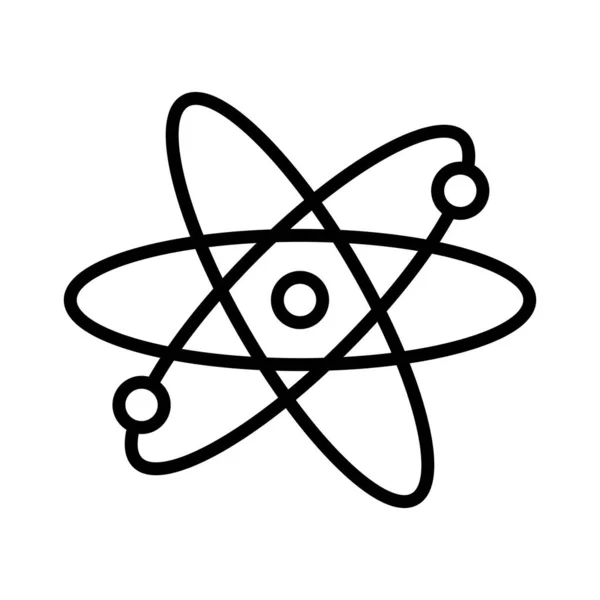 Символ Ядерної Енергії Векторна Піктограма Дизайн — стоковий вектор