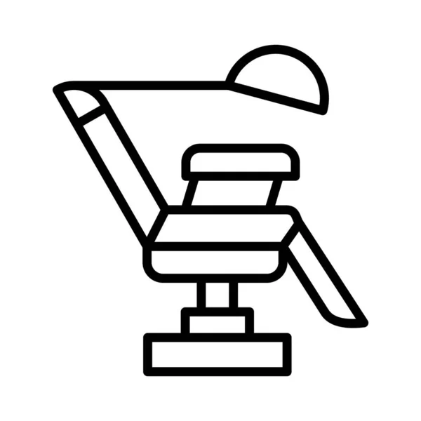 Design Ikon Lékařského Křesla — Stockový vektor