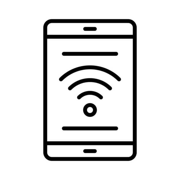 Icona Vettoriale Wifi Design — Vettoriale Stock