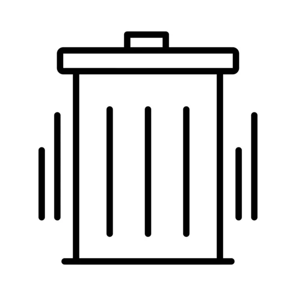 Recycle Bin Vector Icon Design —  Vetores de Stock