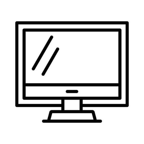 Design Ícone Vetor Computador — Vetor de Stock