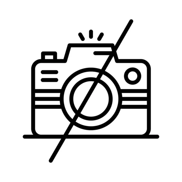 Ban Camera Vector Icon Design — стоковий вектор
