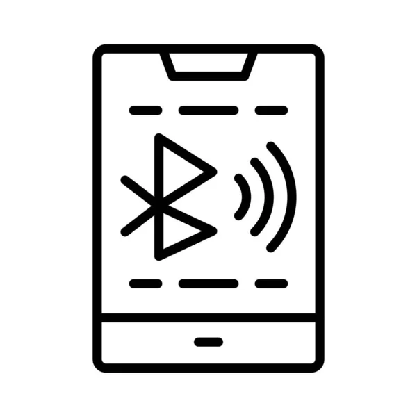 Σχεδιασμός Εικονιδίων Διάνυσμα Σημάτων Bluetooth — Διανυσματικό Αρχείο