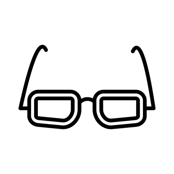 Eyeglasses Vector Icon Design — Stock Vector