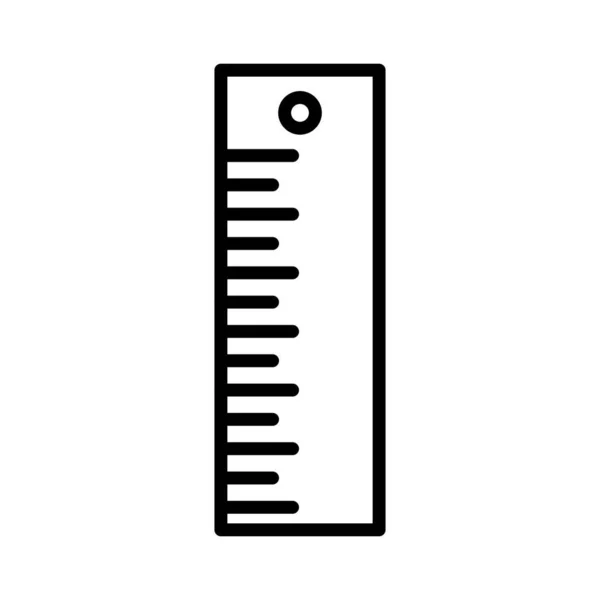 Ruler Vector Icon Design — Vetor de Stock