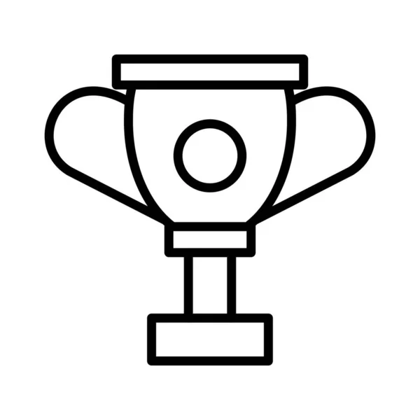 Fußball Cup Vector Icon Design — Stockvektor