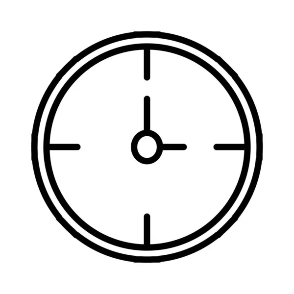 Wall Clock Vector Icon Design — Stock Vector