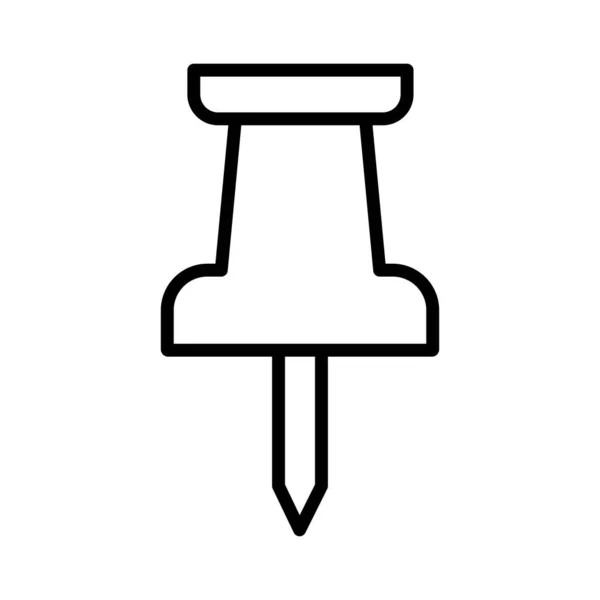 Pin Vector Icon Design — стоковий вектор