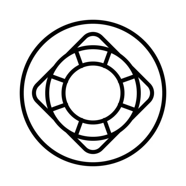 Lifguard Vector Icon Design — стоковый вектор