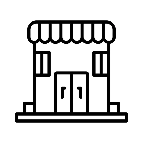 Store Vector Icon Design — Vettoriale Stock