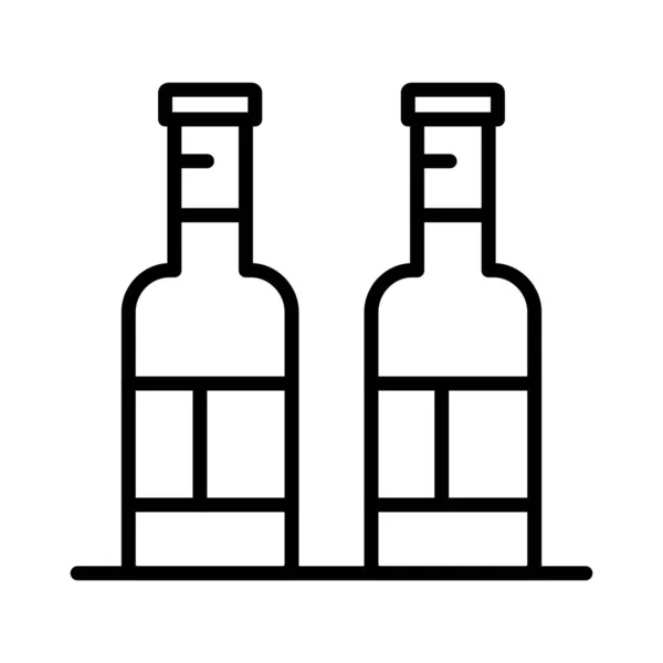 Alcohol Vectoricoon Ontwerp — Stockvector