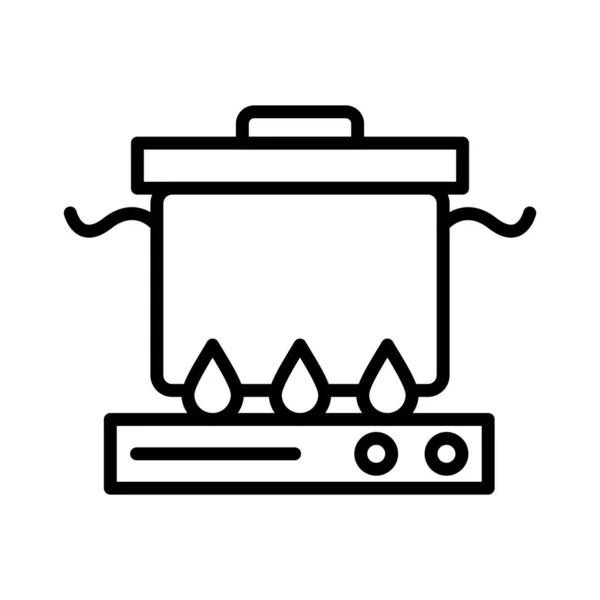 Utensili Cucina Vector Icon Design — Vettoriale Stock