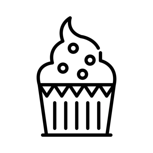 Muffin Vector Icon Design — Stockvektor