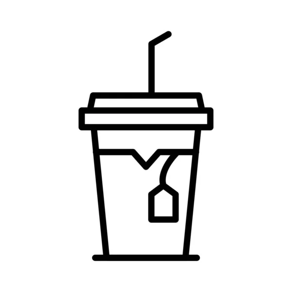 Tea Vector Icon Design — Stockvektor