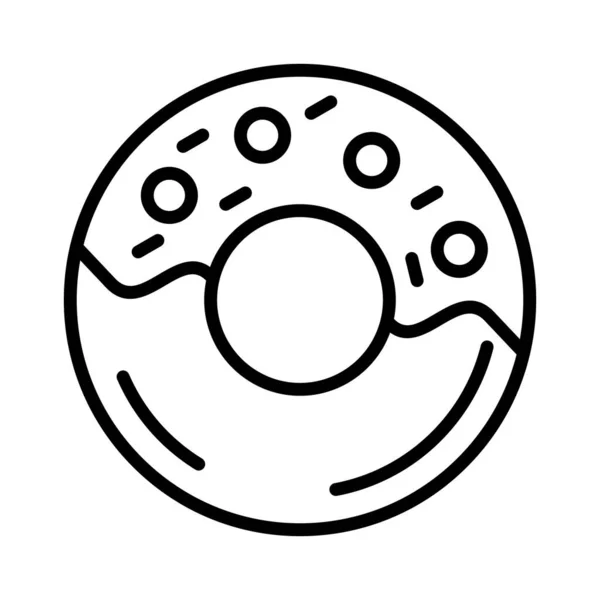 Doughnut Vector Icon Design — стоковый вектор