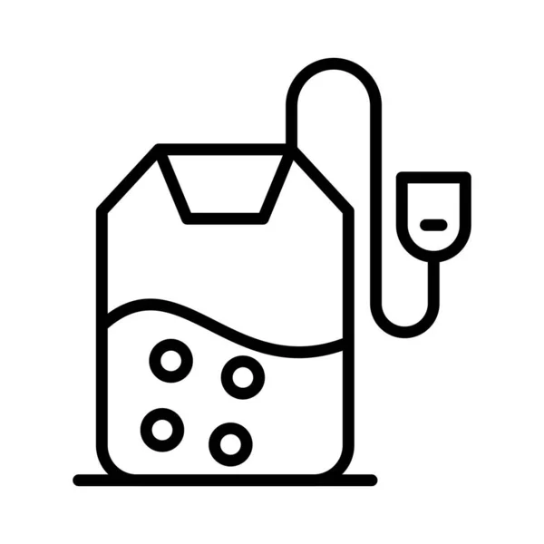 Tea Bag Vector Icon Design — Stock Vector