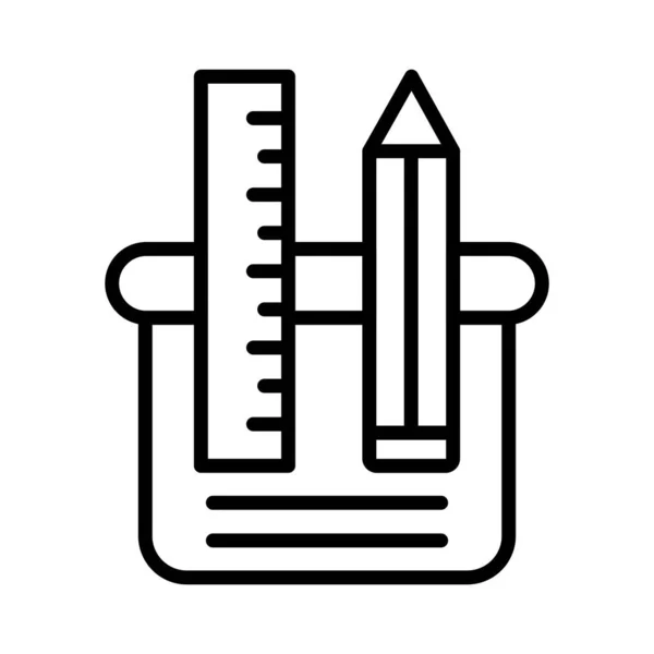 Drawing Tools Vector Icon Design — Stock Vector