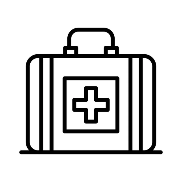 First Aid Vector Icon Design — Stok Vektör