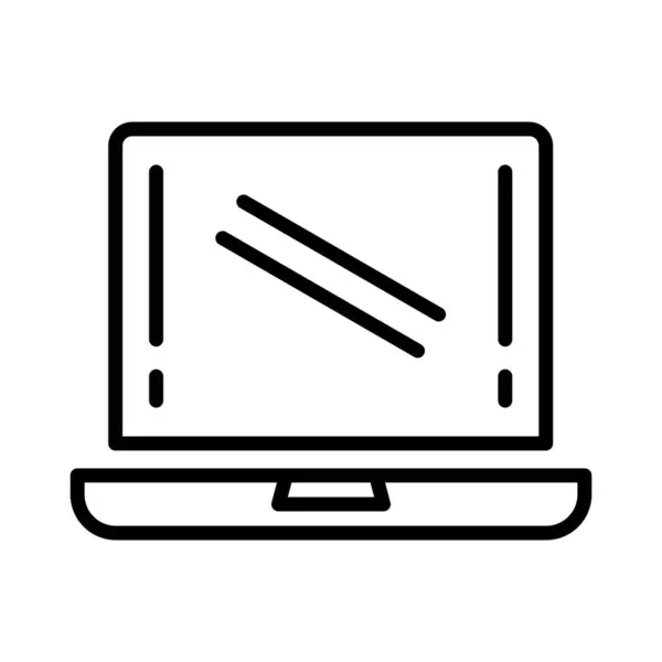 Векторная Иконка Ноутбука — стоковый вектор