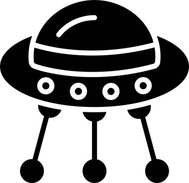 Ufo Kabartma Simgesi Tasarımı