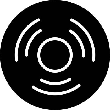 Disk Kabartma Simgesi Tasarımı