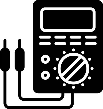 Voltmetre Kabartma Simgesi Tasarımı