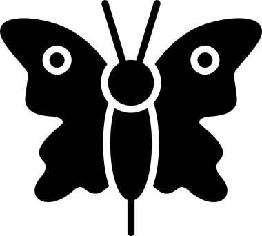 Kelebek Kabartma Simgesi Tasarımı